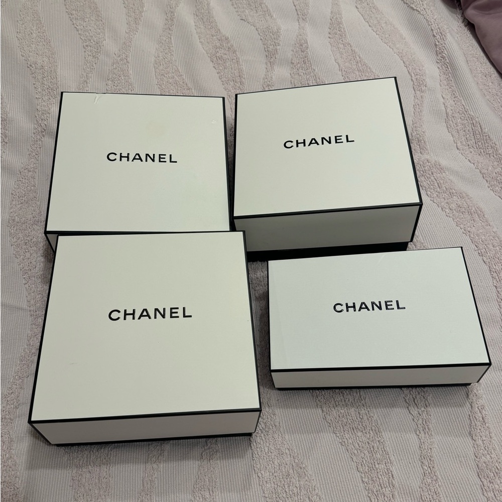 Authentic Chanel boxes